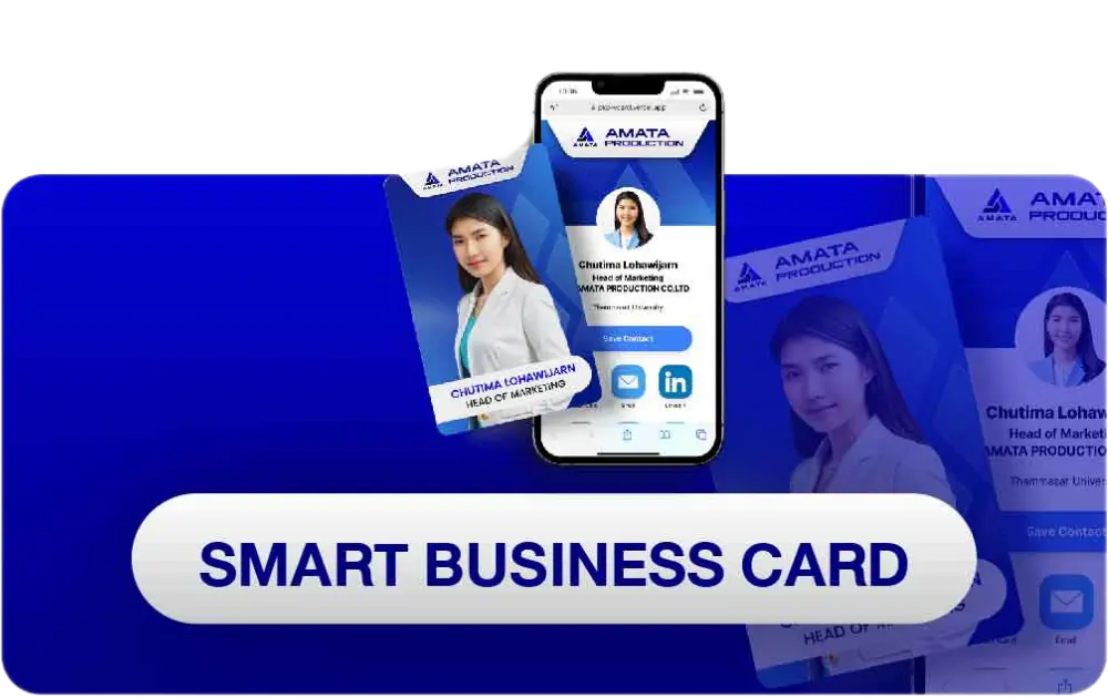 นามบัตรอัจฉริยะ นามบัตรดิจิทัล NFC แชร์ข้อมูลทันสมัย